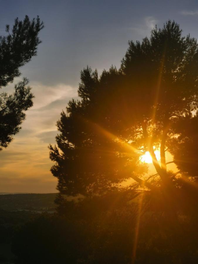 Le Mas Des Roches A Velaux Bagian luar foto